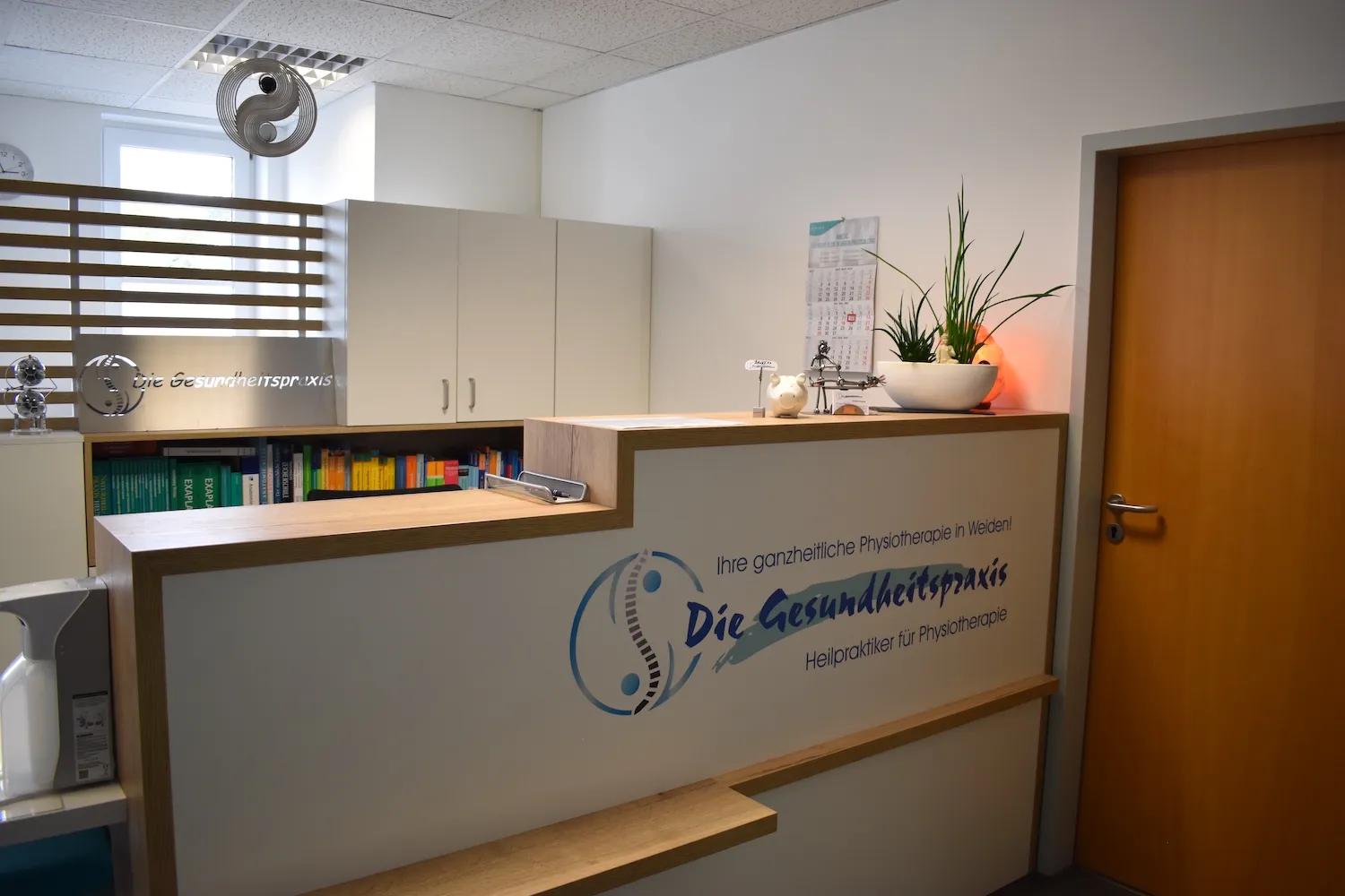 Empfang der Gesundheitspraxis Kraus